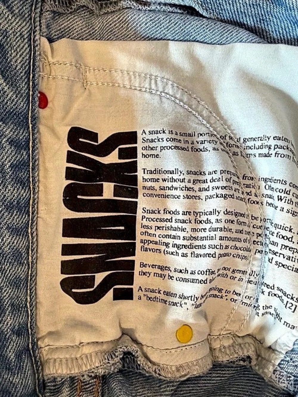 Mother Snacks! The Lemon Twist Sneak Wide Leg Jeans in Blue Waist 28 - Picture 9 of 9